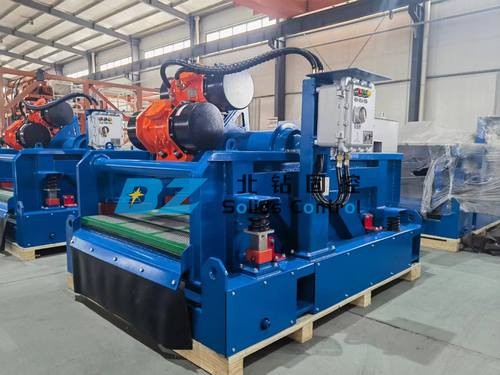 北鉆固控設(shè)備鉆井液振動(dòng)篩銷(xiāo)往國(guó)內(nèi)某項(xiàng)目現(xiàn)場(chǎng)