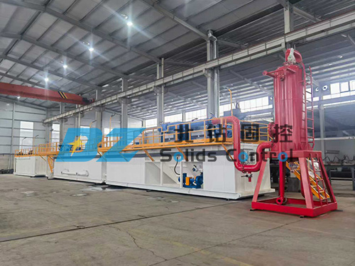 北鉆固控XJ550修井機(jī)固控系統(tǒng)調(diào)試驗(yàn)收完成，準(zhǔn)備銷(xiāo)往海外